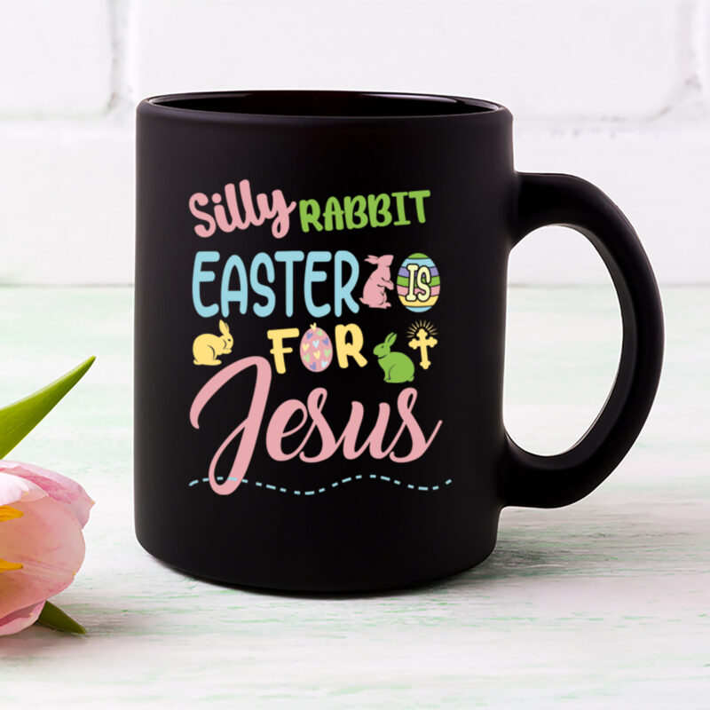 Silly Rabbit Easter Is For Jesus Kids Boys Girls Funny Christians NL 1702