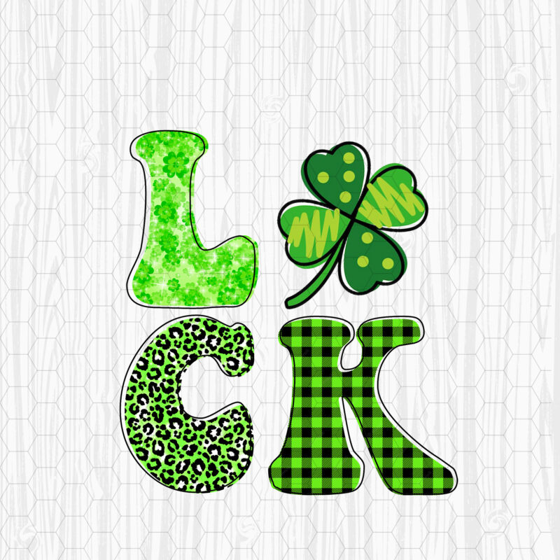 St Patrick_s Day Lucky Clover Leopard Shamrock Funny Paddy_s Day NC 0402