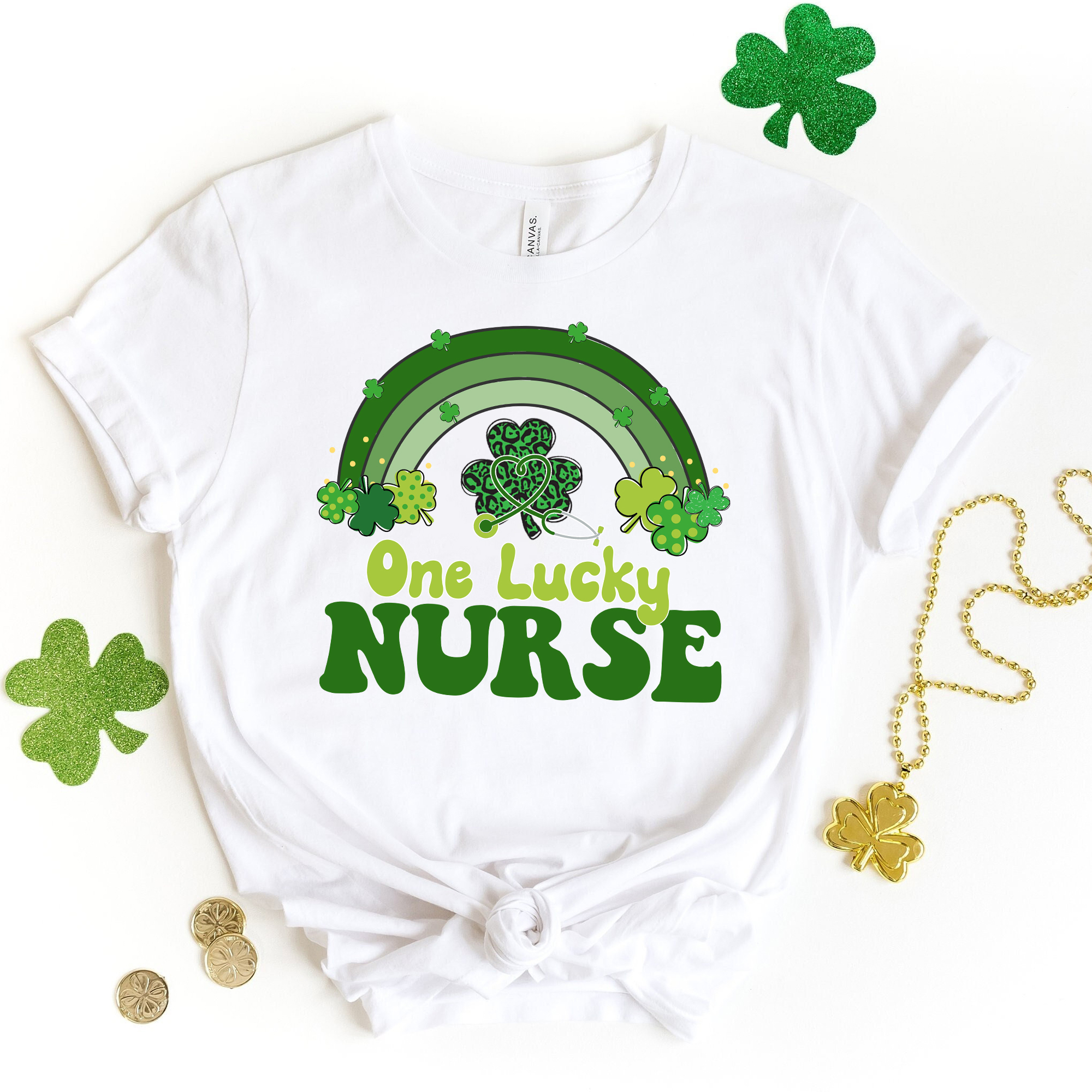 nurse st pattys day shirts