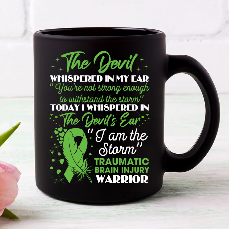 TBI awareness Traumatic Brain Injury Recovery Fighter I Am The Storm NC 0702