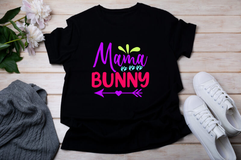 Mama Bunny T-SHIRT DESIGN