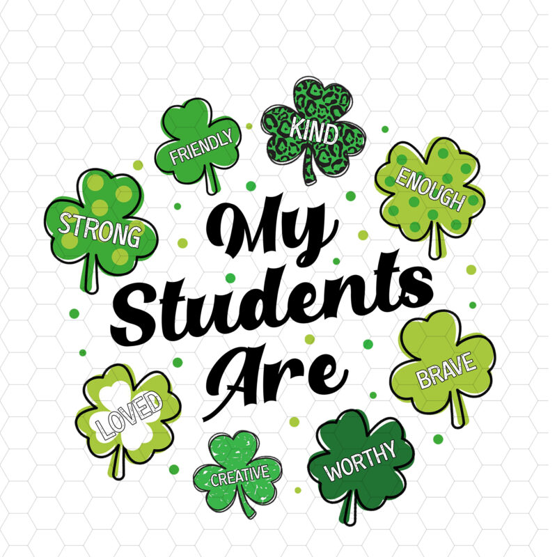 Teacher Patrick_s Day Positive Affirmations Candy Lucky Charms Shamrock NC 1502