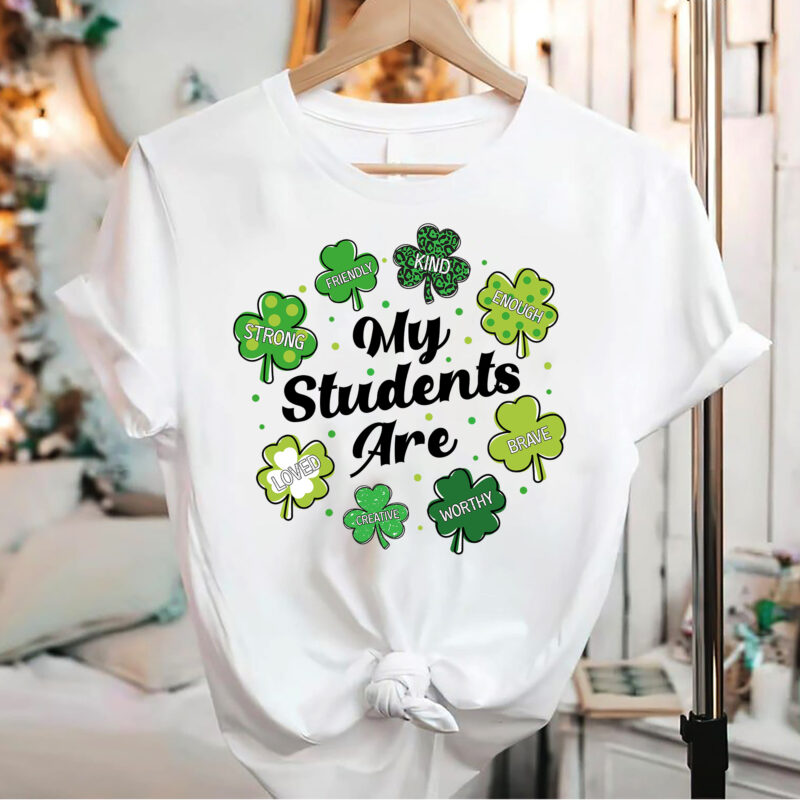 Teacher Patrick_s Day Positive Affirmations Candy Lucky Charms Shamrock NC 1502