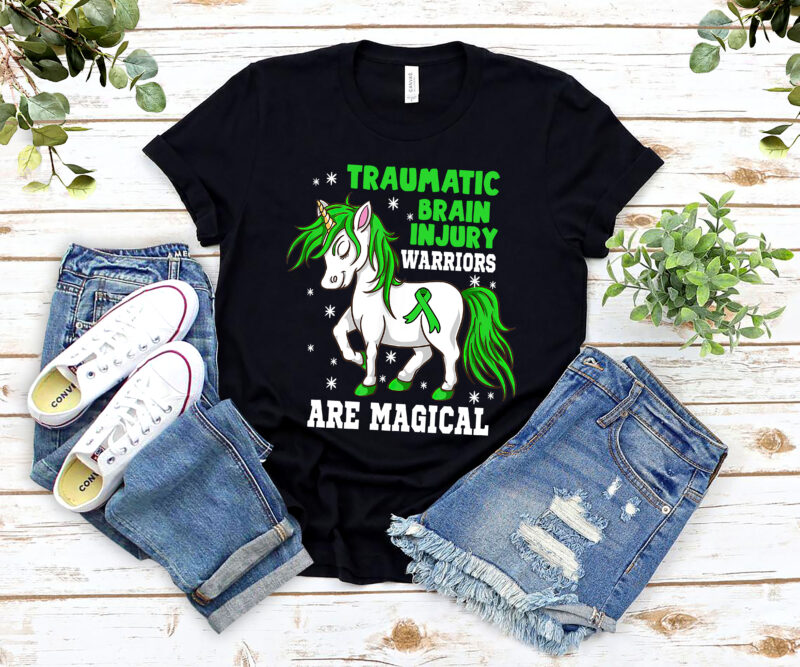 Traumatic Brain Injury Warriors Are Magical TBI Unicorn Lovers NL 0702