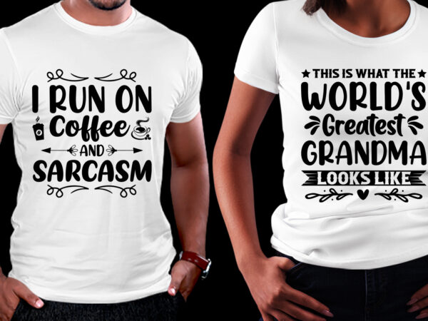 Typography t-shirt design svg