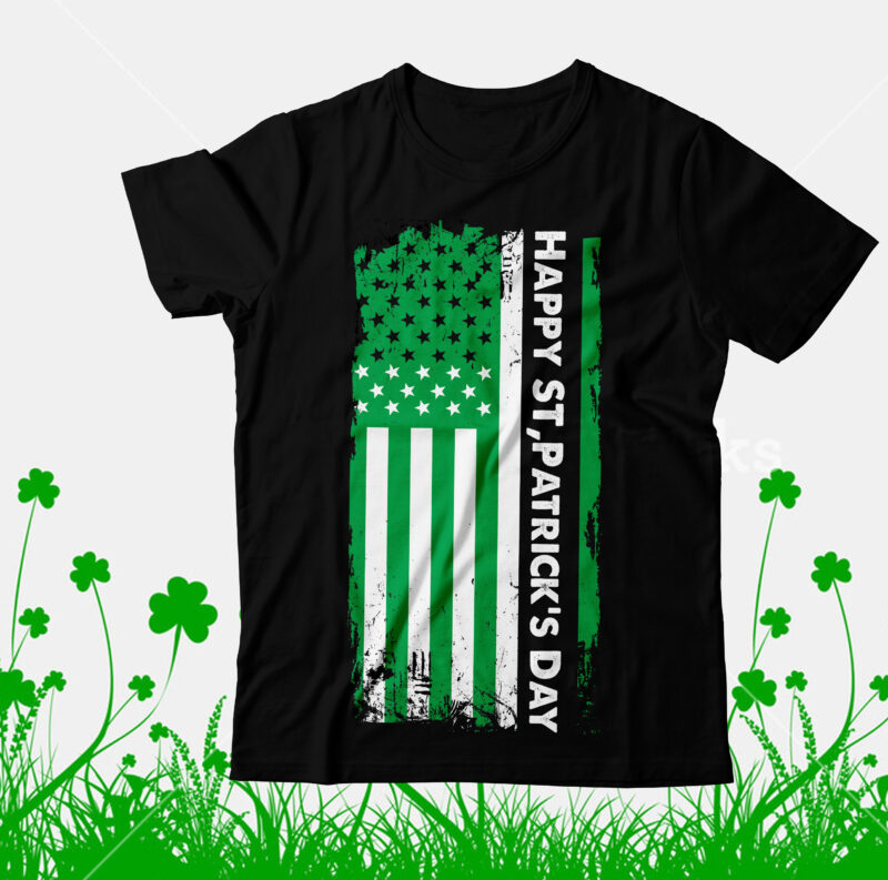 St Patricks Day T-Shirt Design, St Patricks Day SVG Cut File, Happy St.Patrick's Day T-shirt Design,.studio files, 100 patrick day vector t-shirt designs bundle, Baby Mardi Gras number design SVG,