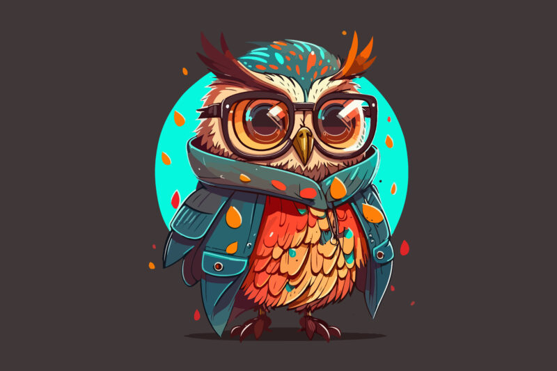 20 cat & owl t-shirts design