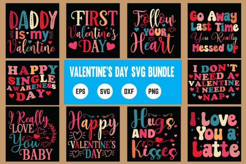 Valentine's Day Svg Bundle svg, valentines day svg, valentine svg, valentines svg, happy valentines day, svg files, craft supplies tools, valentine svg, dxf, valentine svg file, for cricut, couple, valentines,