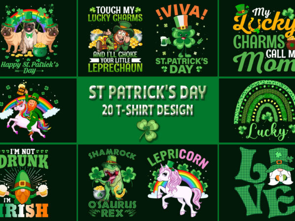 St. patrick’s day t-shirt design bundle,let the shenanigans begin, st. patrick’s day svg, funny st. patrick’s day, kids st. patrick’s day, st patrick’s day, sublimation, st patrick’s day svg, st