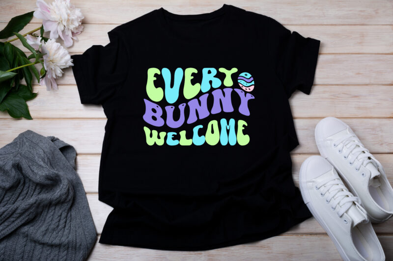 Every Bunny Welcome RETRO DESIGN