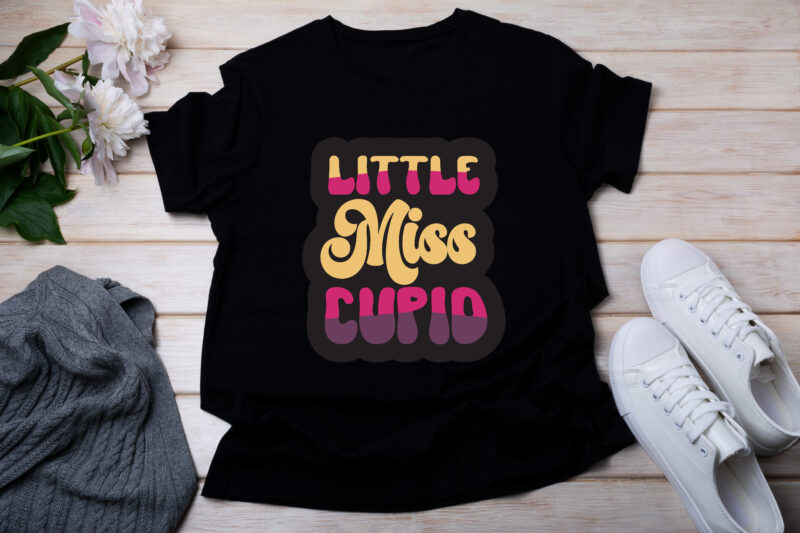 LITTLE MISS CUPID T-SHIRT DESIGN