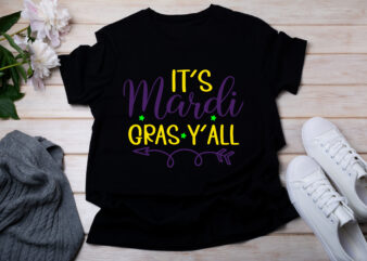 It’s Mardi Gras Y’all T-SHIRT DESIGN