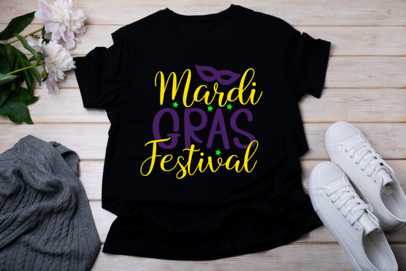 Mardi Gras Festival T-SHIRT DESIGN