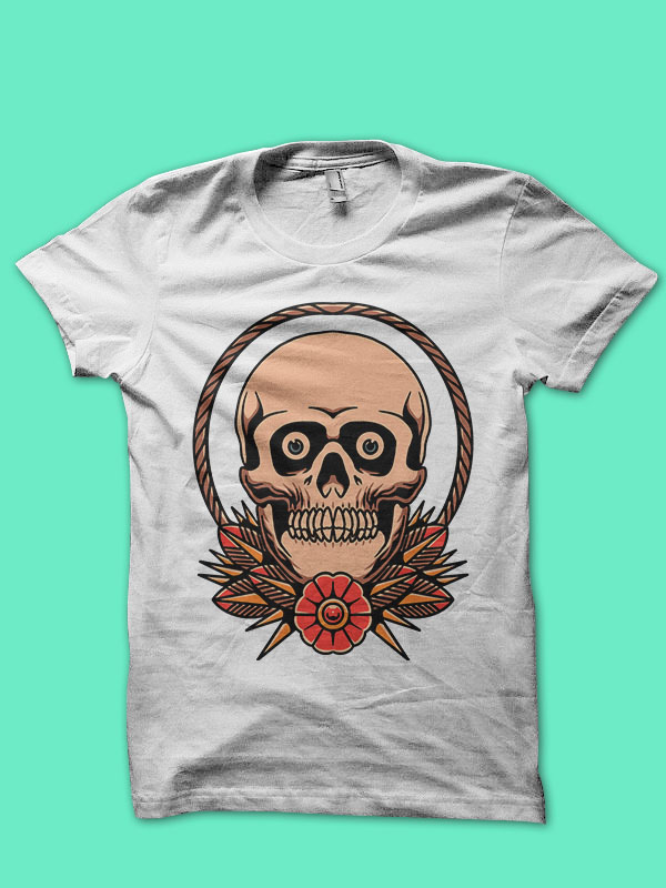 vintage skull