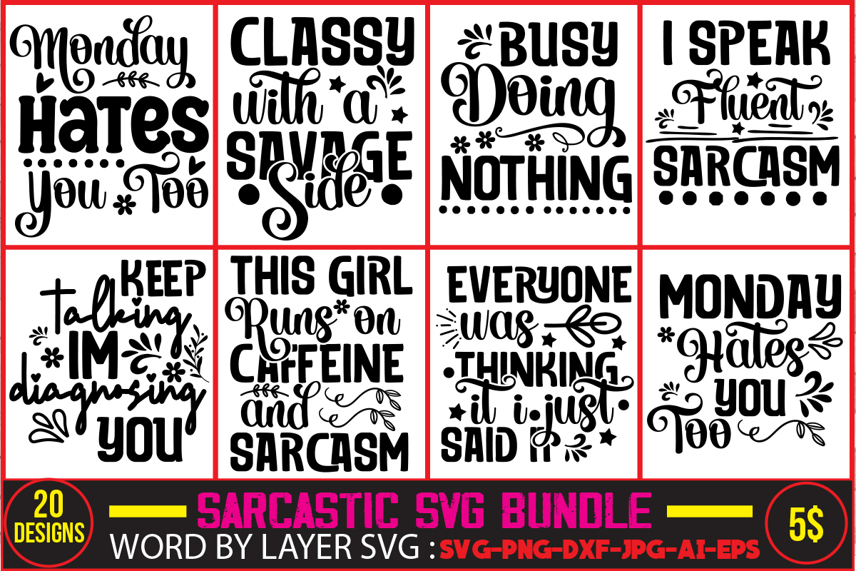 Sarcastic Svg Bundle Sarcastic Bundle Svg Svgs Quotes And Sayings Food