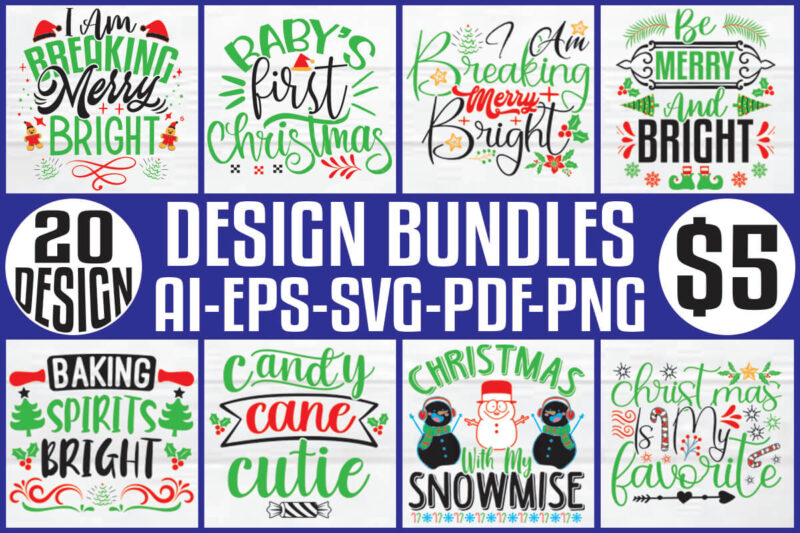 merry christmas sweater design bundle, merry christmas t-shirt design bundle, christmas svg bundle, winter svg, santa svg, holiday, merry christmas, happy new year, christmas bundle png-svg-ai-eps-pdf-dxf