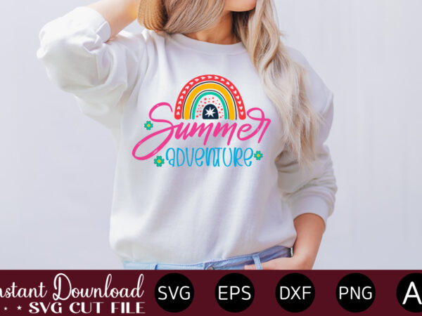 Summer adventure t-shirt design,summer cut files, cricut cut files, silhouette files, summer svg, summer quote svg, summer saying svg, summer svg designs, hello summer svg summer vacation svg bundle, adventure