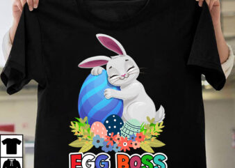 Egg Boss T-Shirt Design On Sale, Happy Easter Day T-Shirt Design,Happy easter Svg Design,Easter Day Svg Design, Happy Easter Day Svg free, Happy Easter SVG Bunny Ears Cut File for