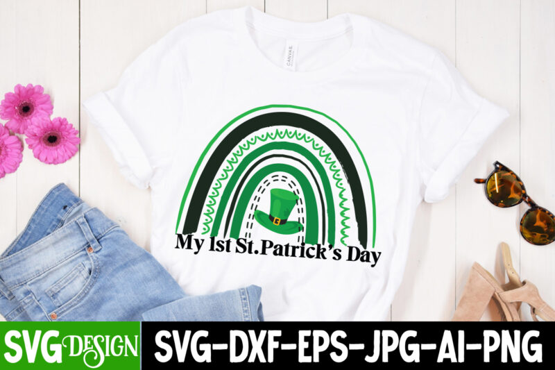 My 1st St.Patrick s Day SVG Cute File,my 1st Patrick s Day T-Shirt Design, my 1st Patrick s Day SVG Cut File, ,St. Patrick's Day Svg design,St. Patrick's Day Svg