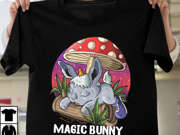 Magic bunny princess t-shirt design, magic bunny princess svg cut file, easter t-shirt design bundle ,happy easter svg design,easter day svg design, happy easter day svg free, happy easter svg