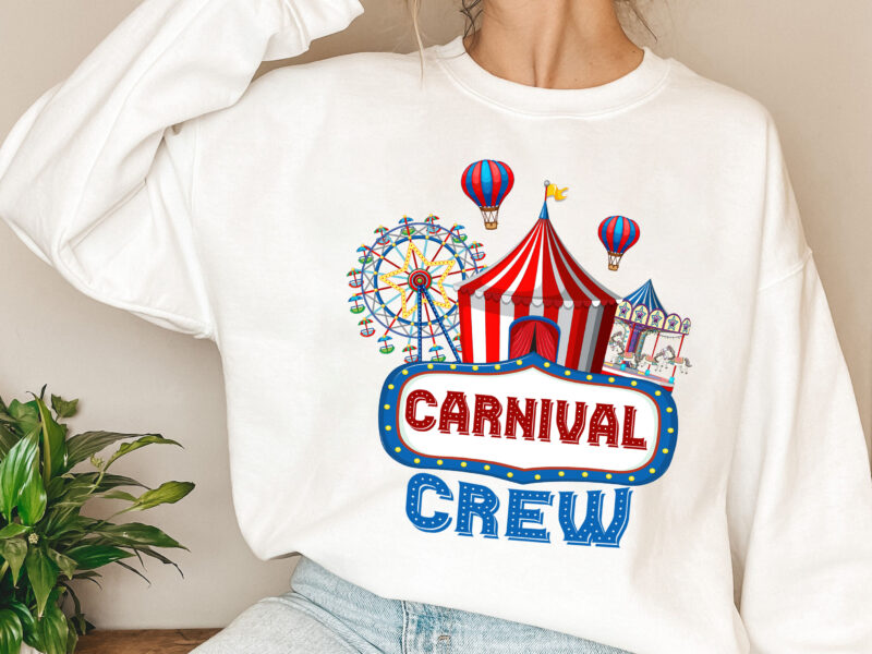 Carnival Crew Ringmaster Circus Theme Carnival Funny Matching Family NL 0203