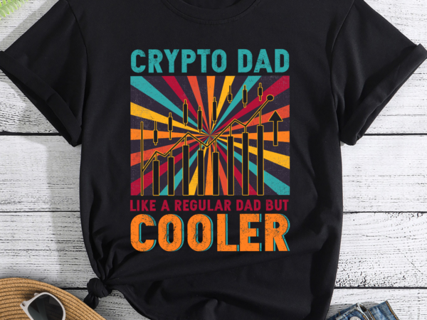 Dh crypto dad shirt t shirt vector illustration