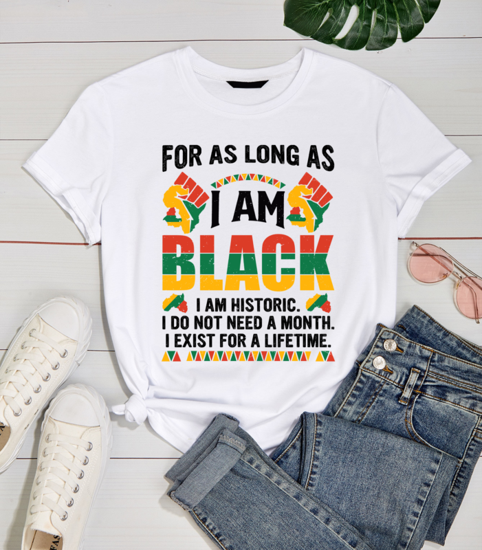 DH Juneteenth Shirt, For as Long as I Am Black Shirt, Black History Shirt, Black Pride Shirt, Free-ish 1865 1