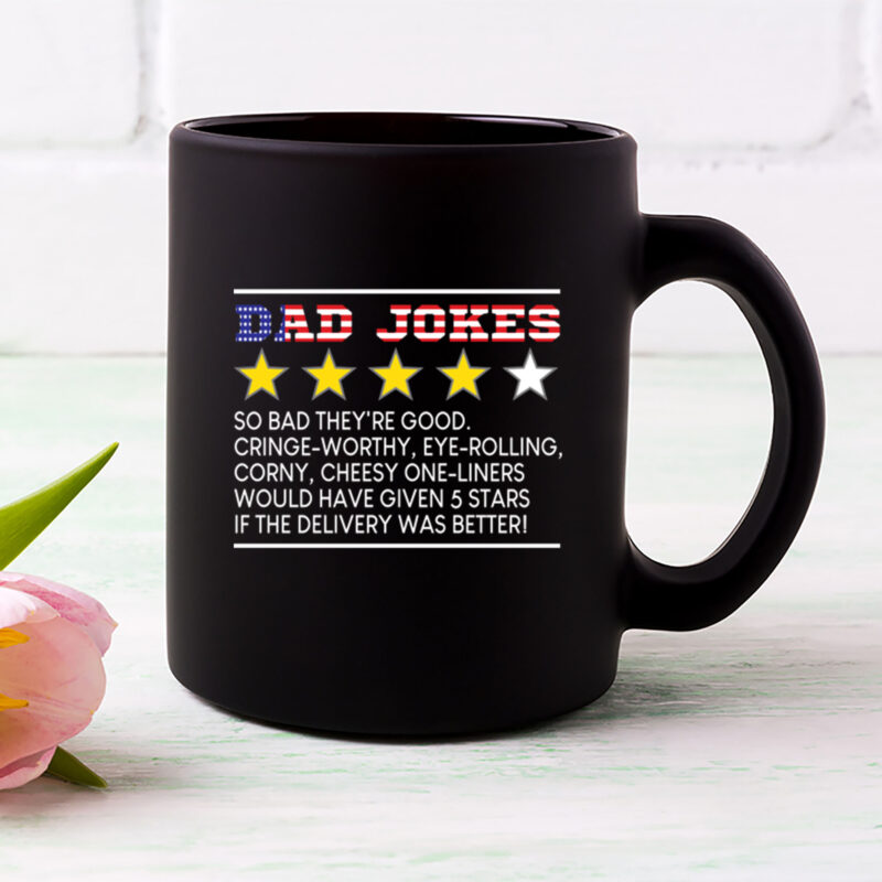 Dad Joke Review Star Rating Mens Funny Dad Jokes Hilarious NL 0103