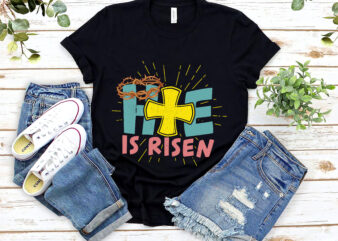 Easter He Is Risen Jesus Resurrection Christian Youth Kids NL 0403