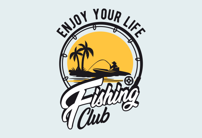 FISHING CLUB BADGE - Buy t-shirt designs