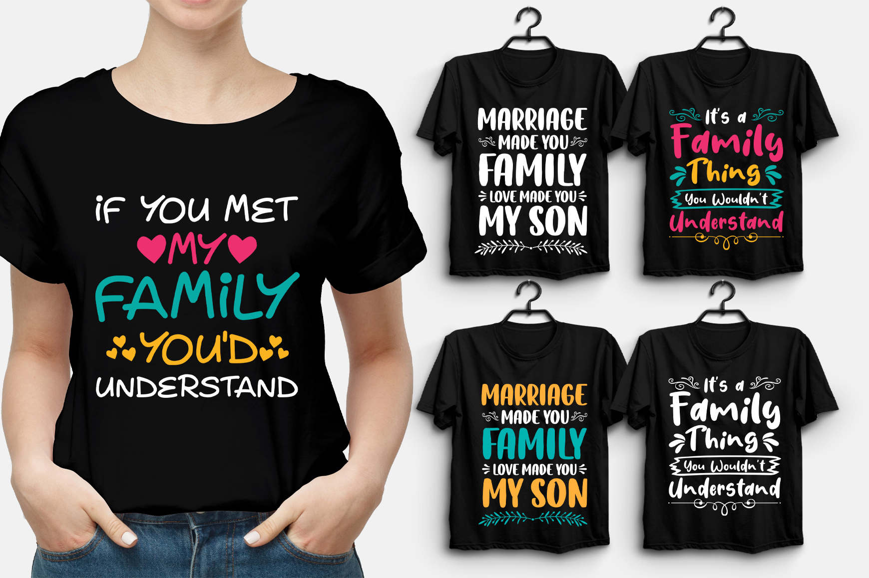 Family T-Shirt Design,Family,Family TShirt,Family TShirt Design,Family ...