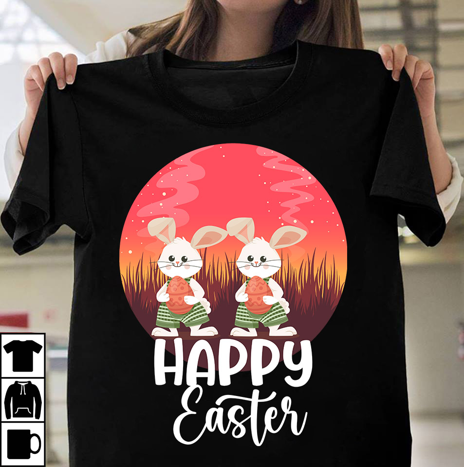 Happy Easter T-Shirt Design,Happy Easter Sublimation Design , Easter T ...