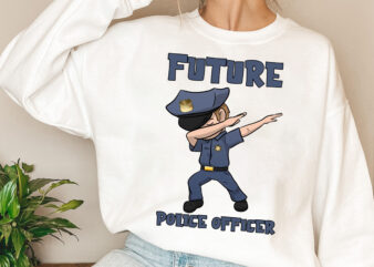 Future Police Officer Boy Funny Dabbing Police Sheriff NL 1003 t shirt graphic design