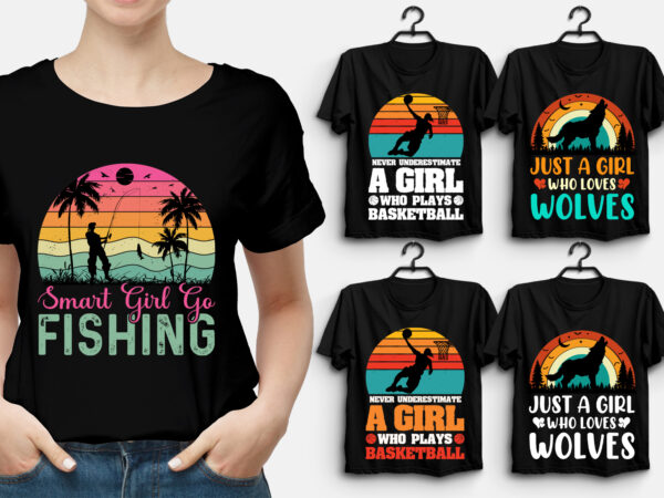 Girl t-shirt design