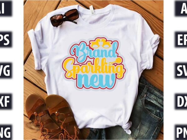 Brand sparkling new t shirt template