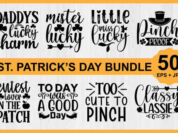 St.patrick’s day shirt bundle print template, lucky charms, irish, everyone has a little luck typography design shirt print template, typography design for shirt, mugs, iron, glass, stickers, hoodies, pillows, phone