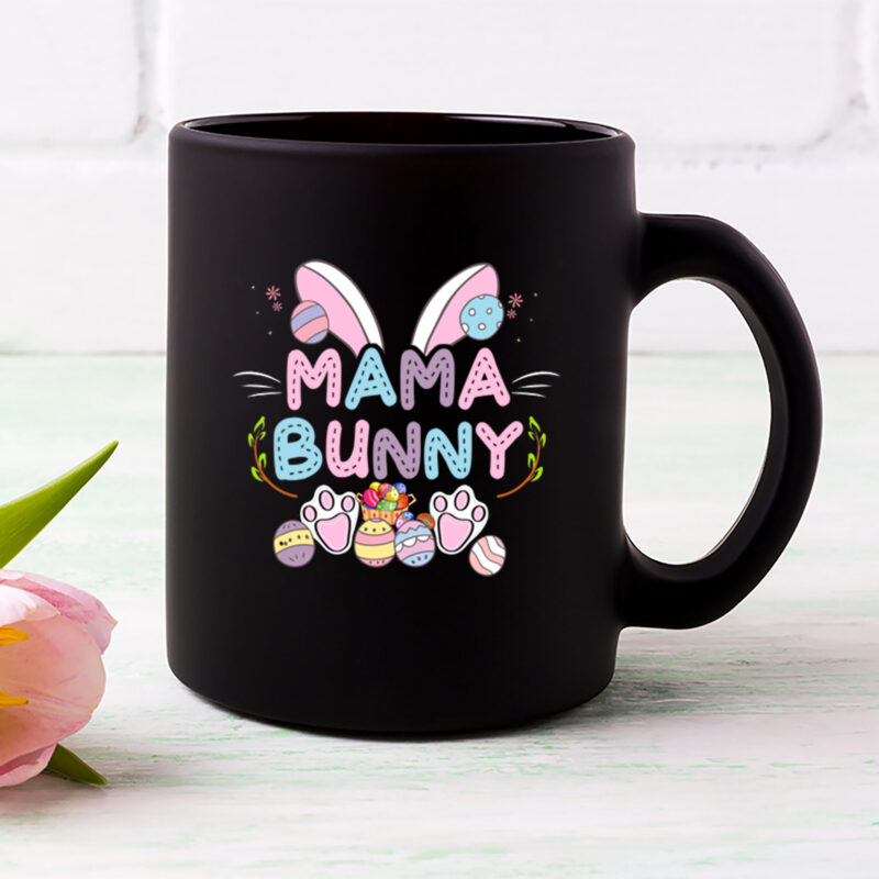 Mama Bunny Matching Family Easter Pregnancy Mom Baby Funny NL 0203