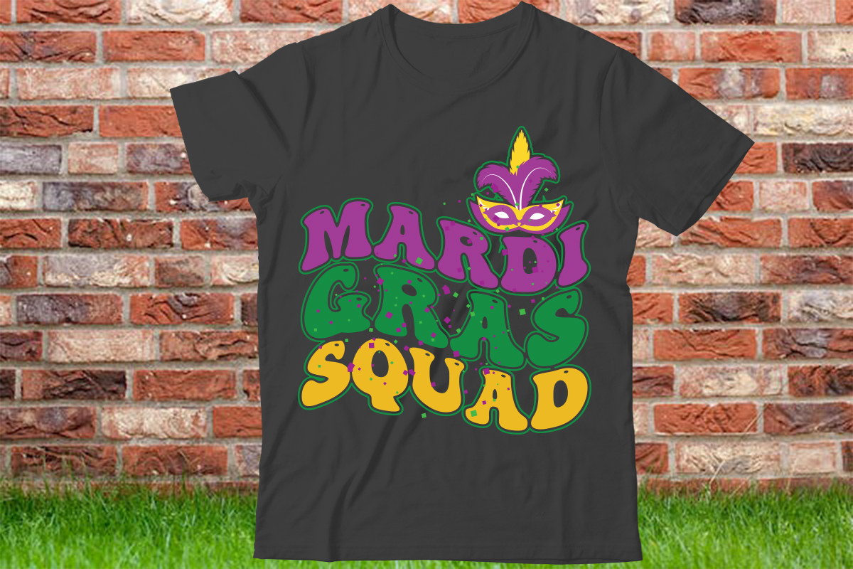 mardi gras squad shirts