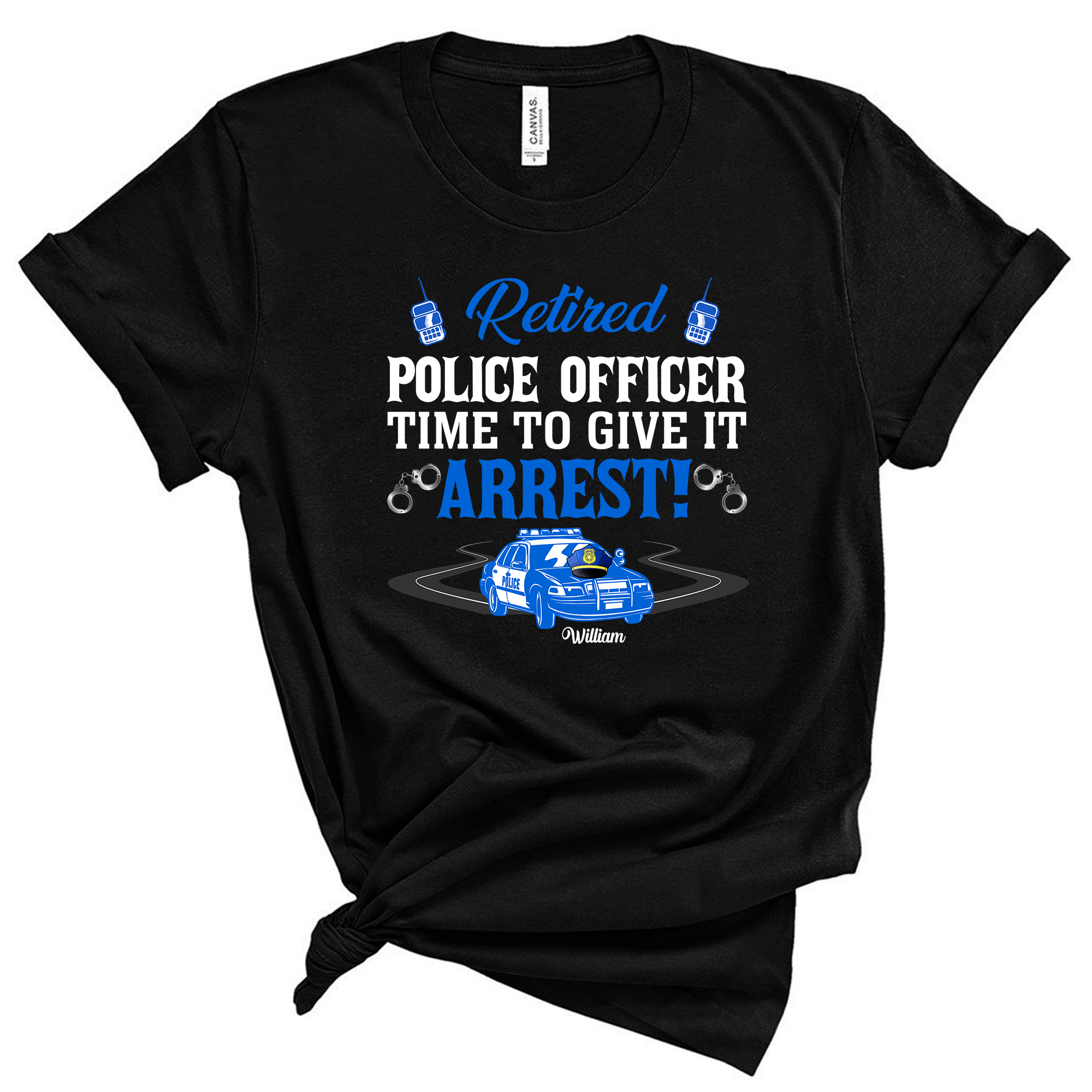 Personalized Police Officer Mug, Retired Police Officer Time To Give It ...