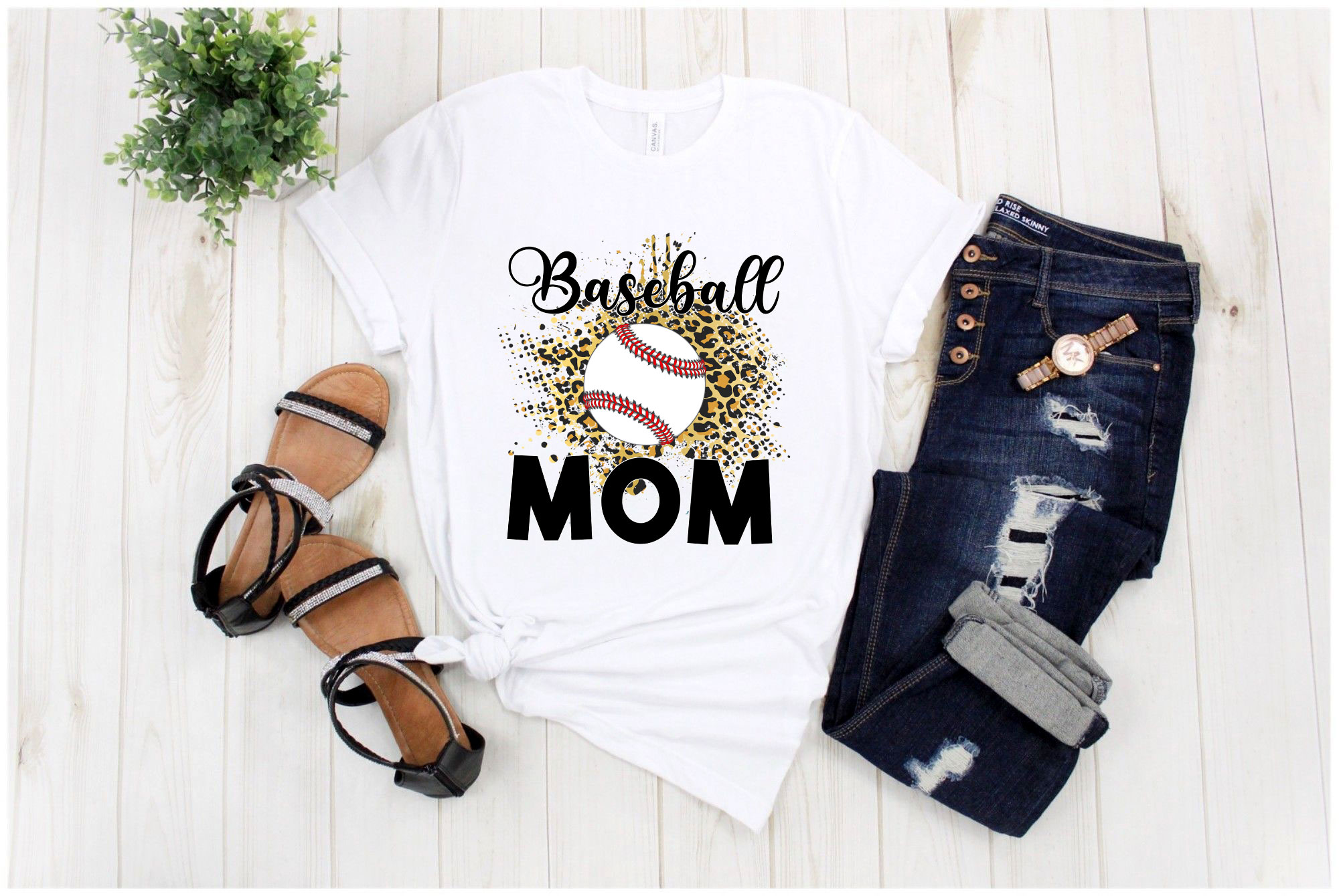 RD-BASEBALL-MOM-On-Cheetah-Shirt,-Sports-Mom,-Mom-Shirt,-Mothers-Day ...