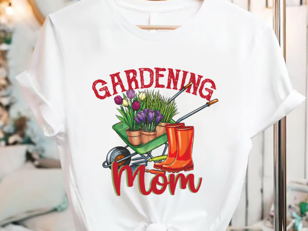 Rd gardening mom shirt, flower plant shirt, garden t-shirt, farmer gift-01