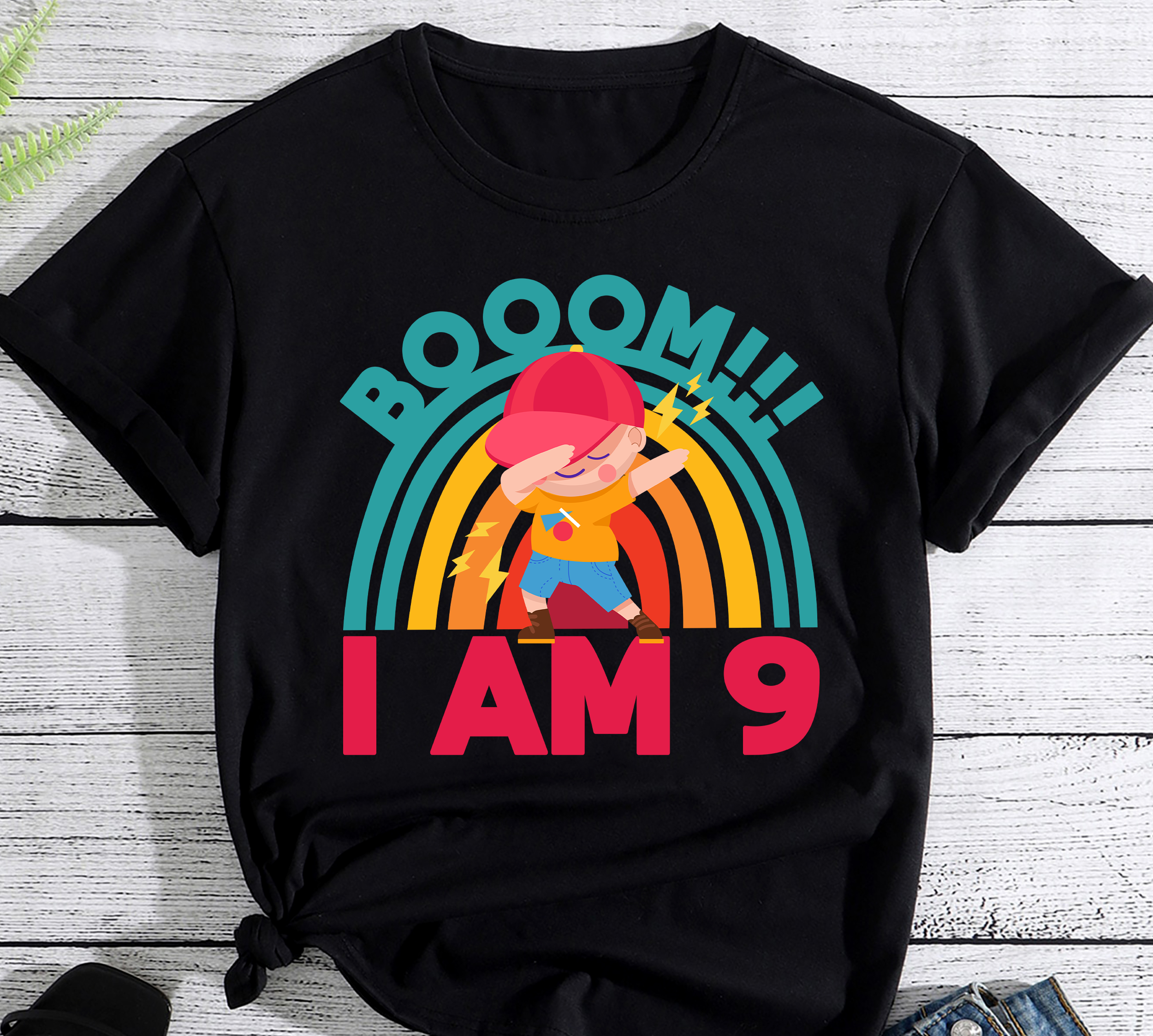 9 year old t shirt