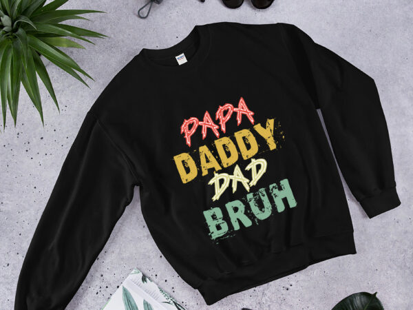 Rd papa daddy dad bruh shirt, daddy and me dad shirt, mens dad gift, father_s day t shirt design online