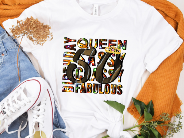 Rd personalized 50th birthday shirt, 50 years old birthday shirt, birthday gift, fabulous classy sassy queen t shirt design online