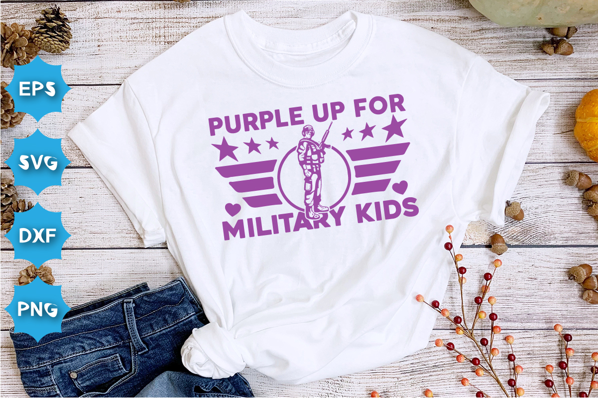 Purple Up For Military Kids, Purple Up For Military Kids Dandelion ...