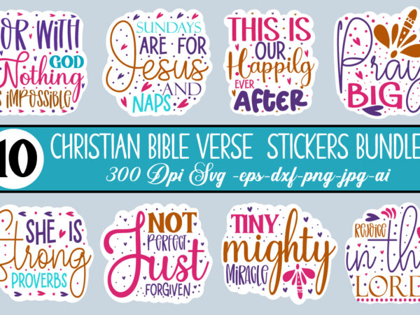 Bible Verse' Sticker