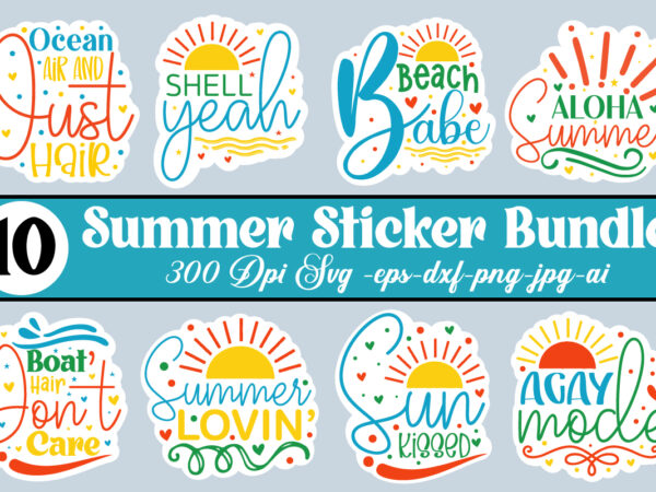 Affirmations Stickers PNG Bundle, Print And Cut Stickers