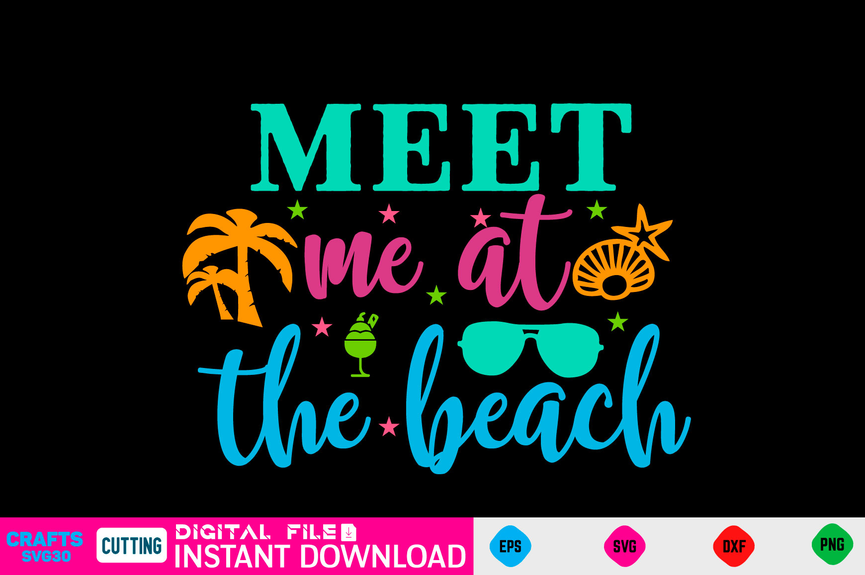 Beach Bum SVG - Retro Summer Shirt SVG - Hawaiian Flower