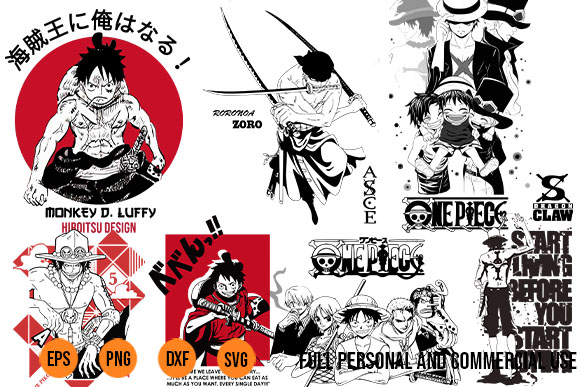 Straw Hat Pirates Characters One Piece Wan Pīsu Anime Grunge Border Poster  Design | Gift T-Shirt | Anime T-Shirt | Kids T-Shirt