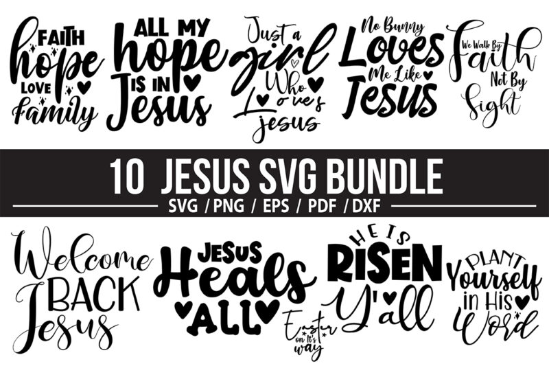 Christian Stickers PNG, JPG, PDF